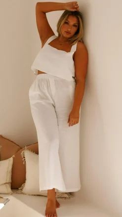 Oceana Pants - White