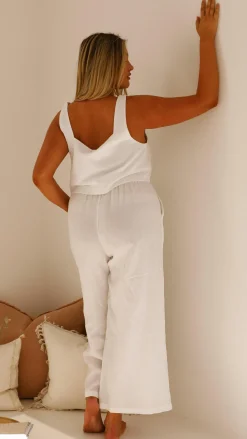 Oceana Pants - White