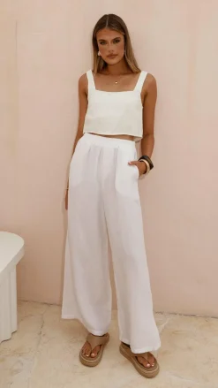 Oceana Pants - White