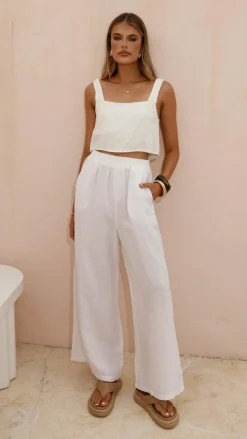 Oceana Pants - White