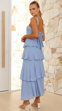 Odilia Maxi Dress - Blue