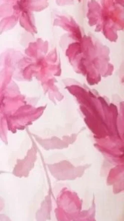 Odilie One Shoulder Maxi Dress - Pink Floral