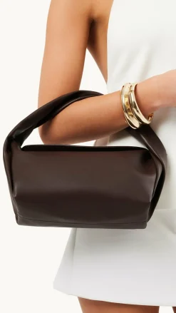 Olive Handle Bag - Chocolate