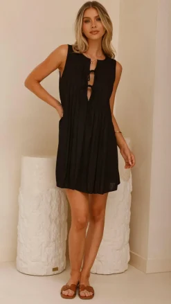 Olivio Mini Dress - Black