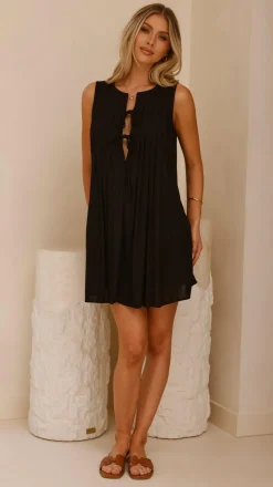 Olivio Mini Dress - Black