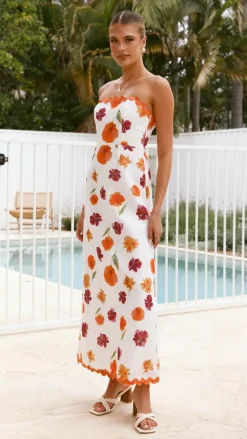 Palta Maxi Dress - Springtime Print