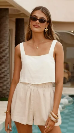 Paros Top - White