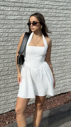 Peyton Mini Dress - White