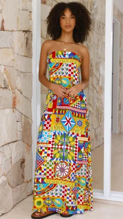 Phaedra Maxi Dress - Phaedra Print