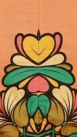 Portugal Long Sleeve Mini Dress - Melon