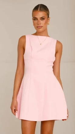 Rafiki Mini Dress - Baby Pink