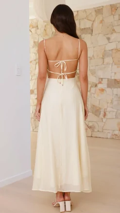 Rahima Maxi Dress - Yellow