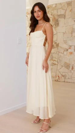 Rahima Maxi Dress - Yellow