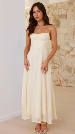 Rahima Maxi Dress - Yellow