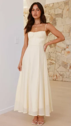 Rahima Maxi Dress - Yellow