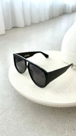 RC Shadow Aviator Sunglasses - Black