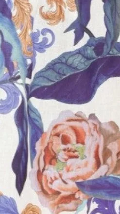 Reba Maxi Dress - Donatella Azure