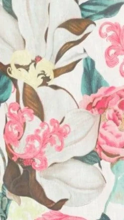 Reba Maxi Dress - Pink/Green Floral