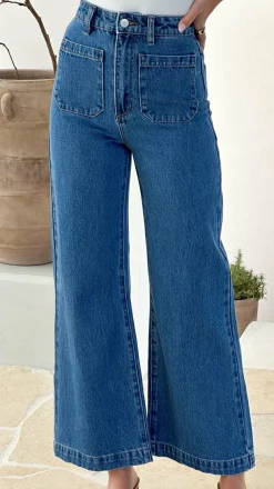 Rollas Sailor Jean - Ashley Blue