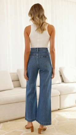 Rollas Sailor Jean - Ashley Blue