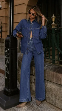 Rollas Sailor Jean - Ashley Blue