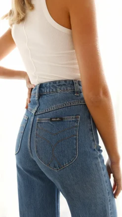 Rollas Sailor Jean - Ashley Blue