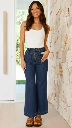 Rollas Sailor Jean - Eco Ruby Blue