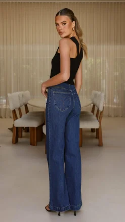 Rollas Sailor Jean Long - Eco Ruby