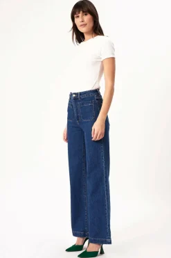 Rollas Sailor Jean Long - Eco Ruby