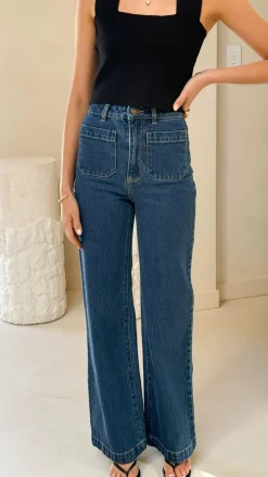 Rollas Sailor Jean Long - Eco Ruby