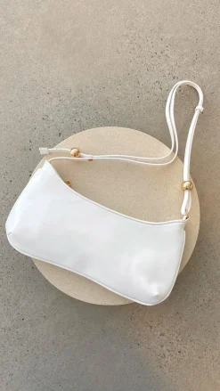 Rosabelle Shoulder Bag - White Shine