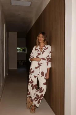 Ruby Long Sleeve Shirt - Belle Femme