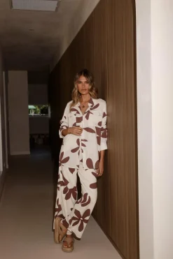 Ruby Long Sleeve Shirt - Belle Femme