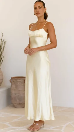 Rue Maxi Dress - Yellow