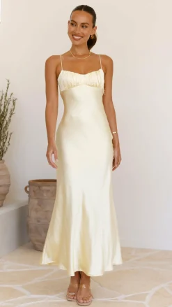 Rue Maxi Dress - Yellow