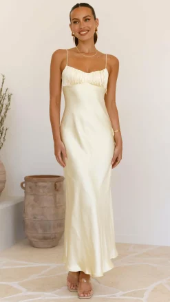 Rue Maxi Dress - Yellow