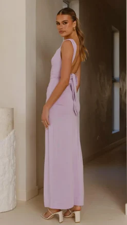 Sachio Maxi Dress - Lilac