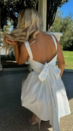 Sadzi Mini Dress - White