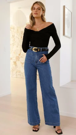 Sandrine Bodysuit - Black