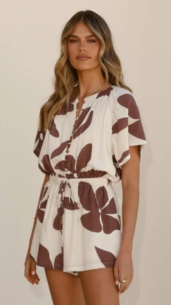 Santorini Playsuit - Belle Femme