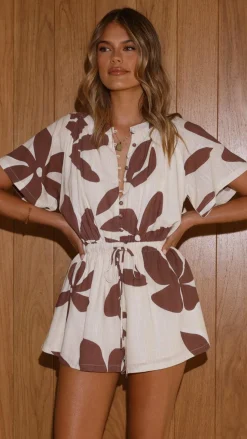 Santorini Playsuit - Belle Femme