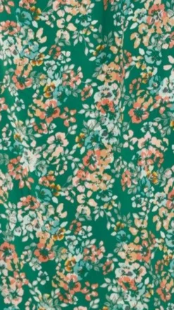 Sara Maxi Dress - Green Floral