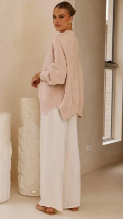 Scarlett Sweater - Dusty Pink