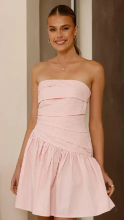 Selena Mini Dress - Pink