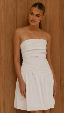 Selena Mini Dress - White