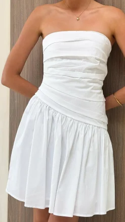 Selena Mini Dress - White