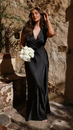 Selma Maxi Dress - Black