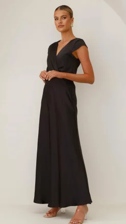 Selma Maxi Dress - Black