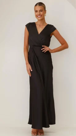 Selma Maxi Dress - Black