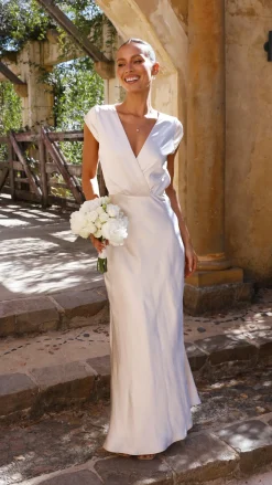 Selma Maxi Dress - Champagne